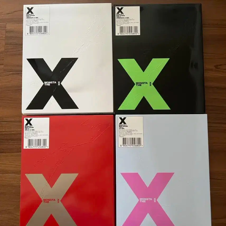 몬스타엑스 THE X 개봉앨범 (포카X)