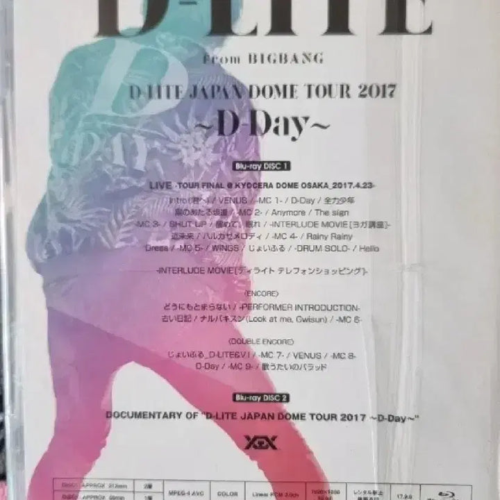 빅뱅 대성 일본 디비디 투어 2017 BIGBANG DAESUNG