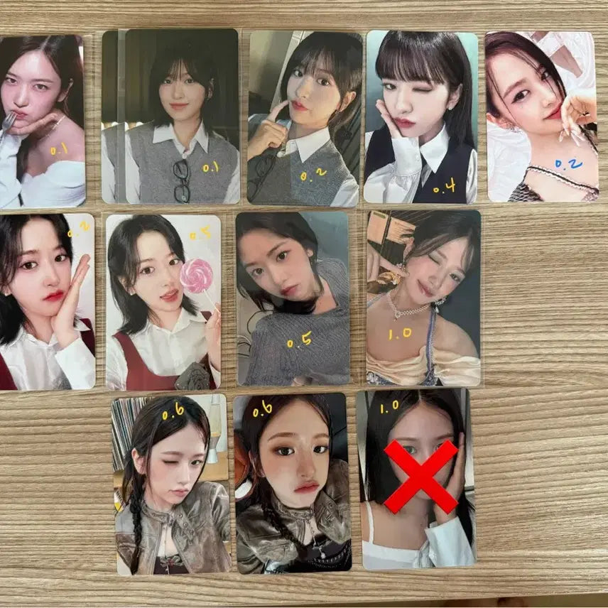 아이브 ive 미공포 앨포 포카 양도 원영 유진 레이 이서 가을 리즈