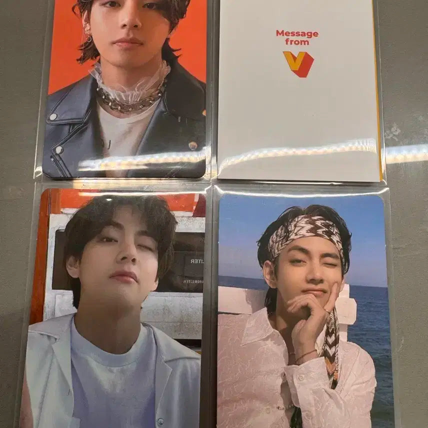 방탄 뷔 포카