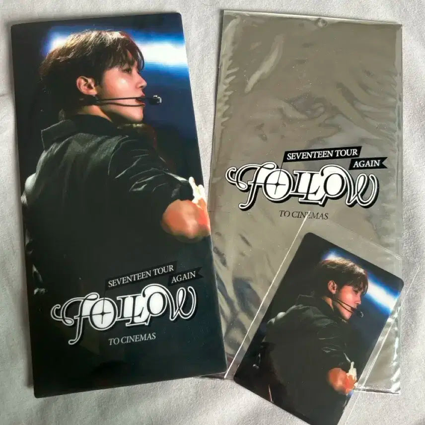 세븐틴 팔로우 투 시네마 포토카드 엘홀더