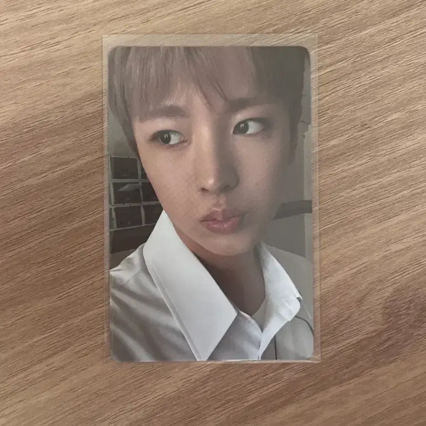컬러 초회한정 교복 유우시 포카 판매