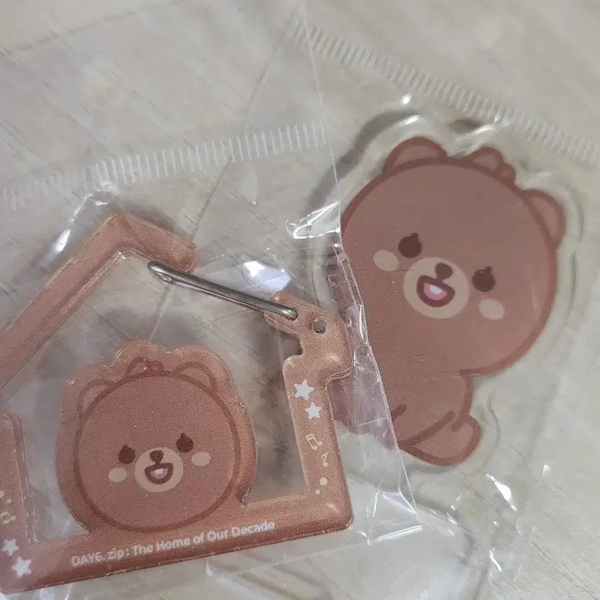 데이식스 팝업 방 카라비너, 아크릴스탠드