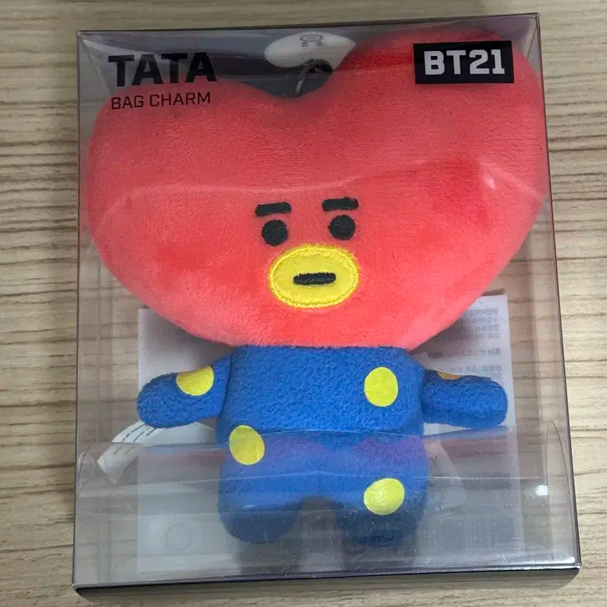 BT21 타타 TATA 백참 인형 키링