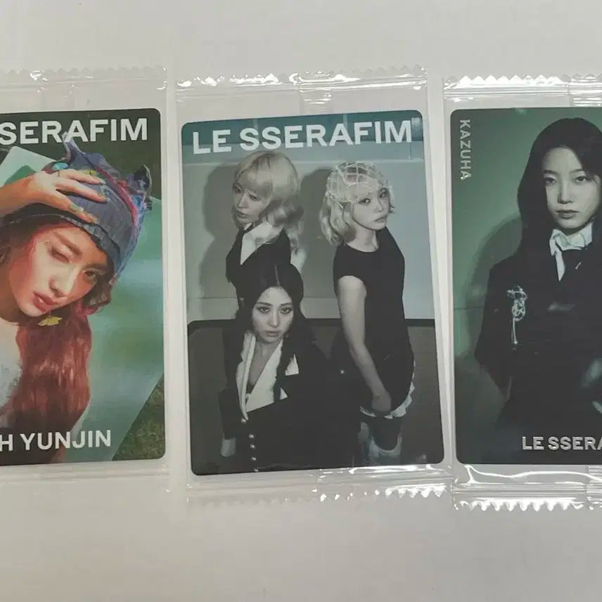 르세라핌 웨하스 포카 양도 채원 윤진 사쿠라 카즈하