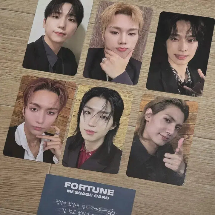 엑디즈 리브앤폴 중콘 입장포카, 준한 메시지카드