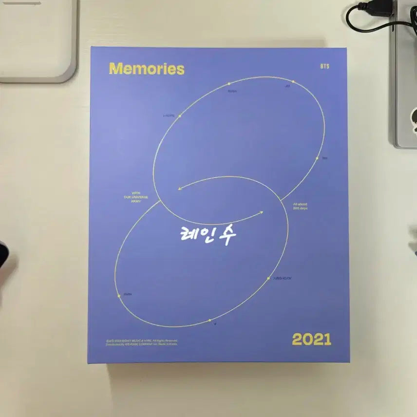 방탄소년단 BTS 2021 Memories DVD