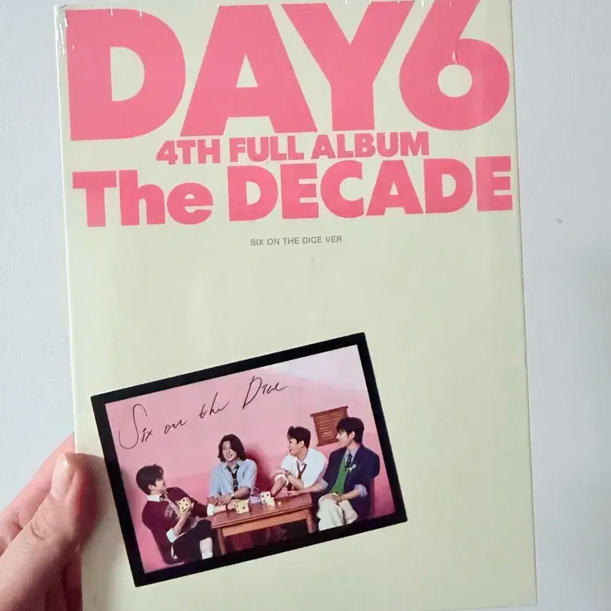 데이식스 다이스버전 미개봉 앨범