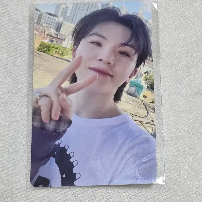 세븐틴 우지 교보문고 10주년포카