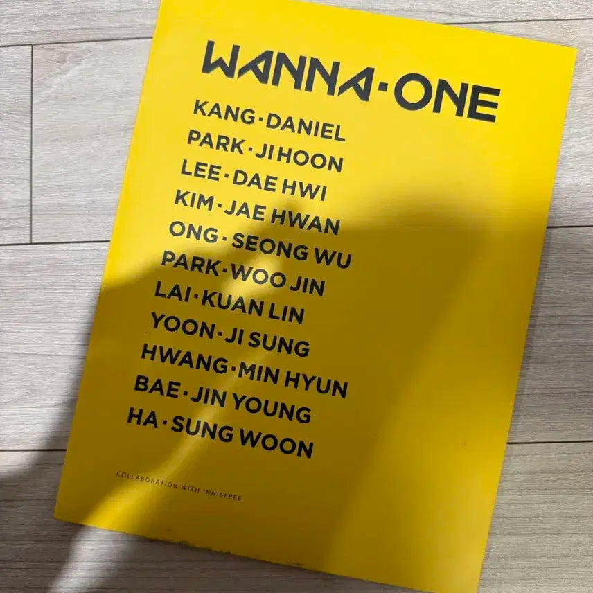 워너원 이니스프리 굿즈 포토카드 김재환굿즈