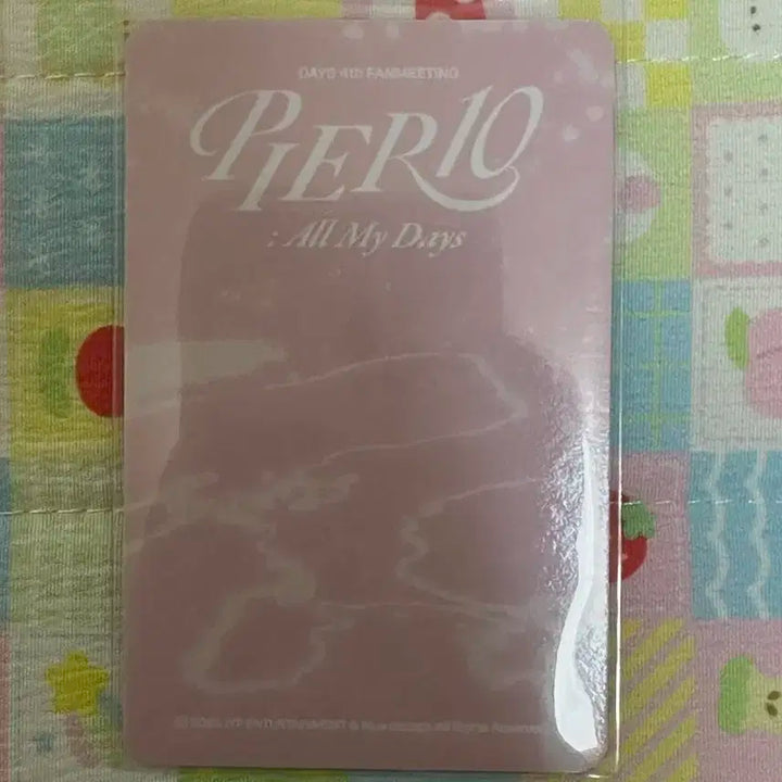 데이식스 팬미팅 4만원 엠디 포카