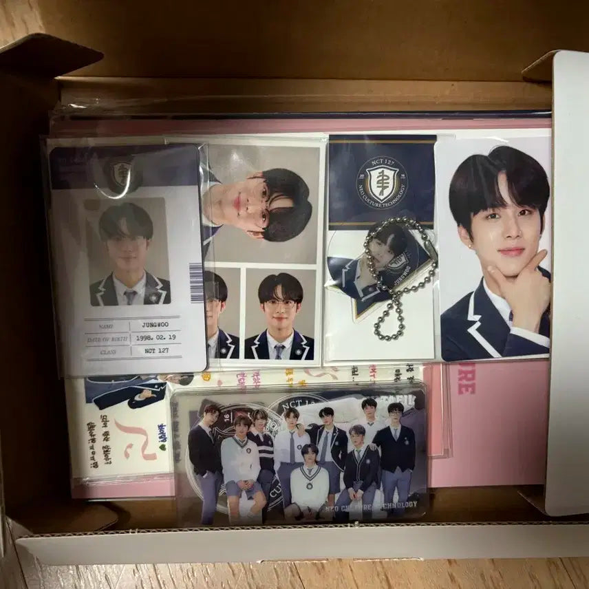 nct 127 백투스쿨 새상품 정우