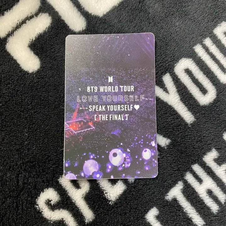 방찬소년단 스픽콘 슈가 포토카드 아미부스 럭키드로우