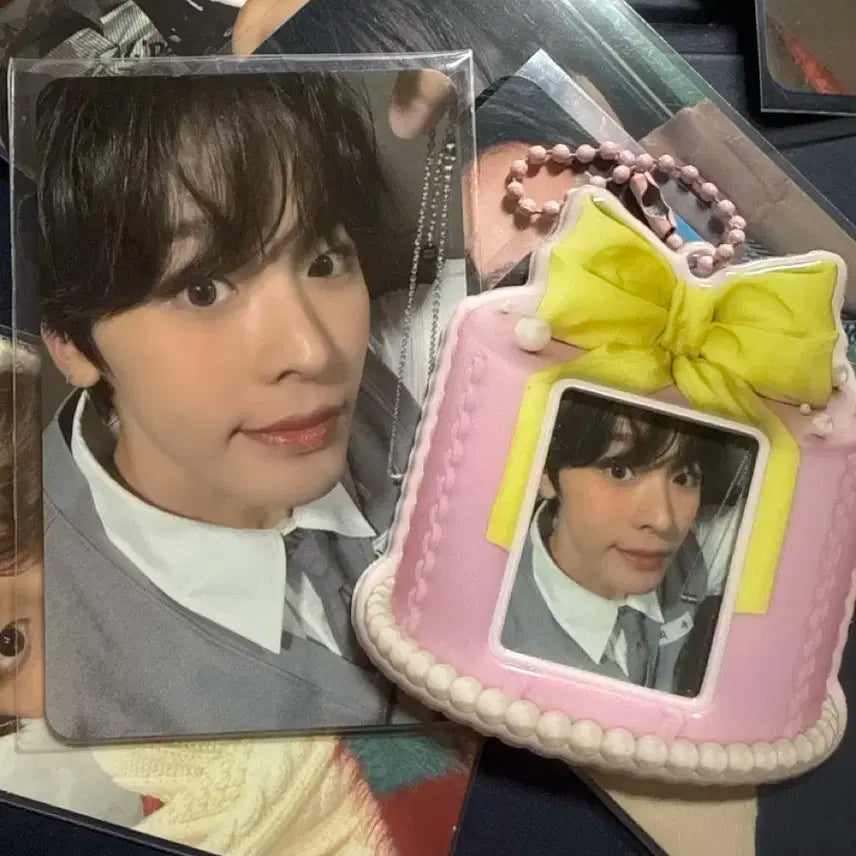 리쿠 생일 포카 키링 MD 판매합니다