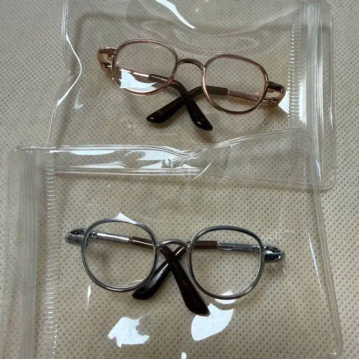 10cm 솜인형 안경