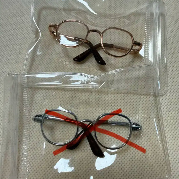10cm 솜인형 안경