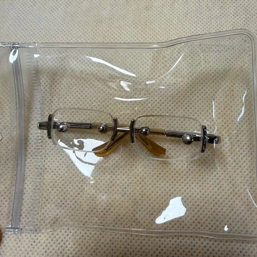 10cm 인형 안경 긱시크