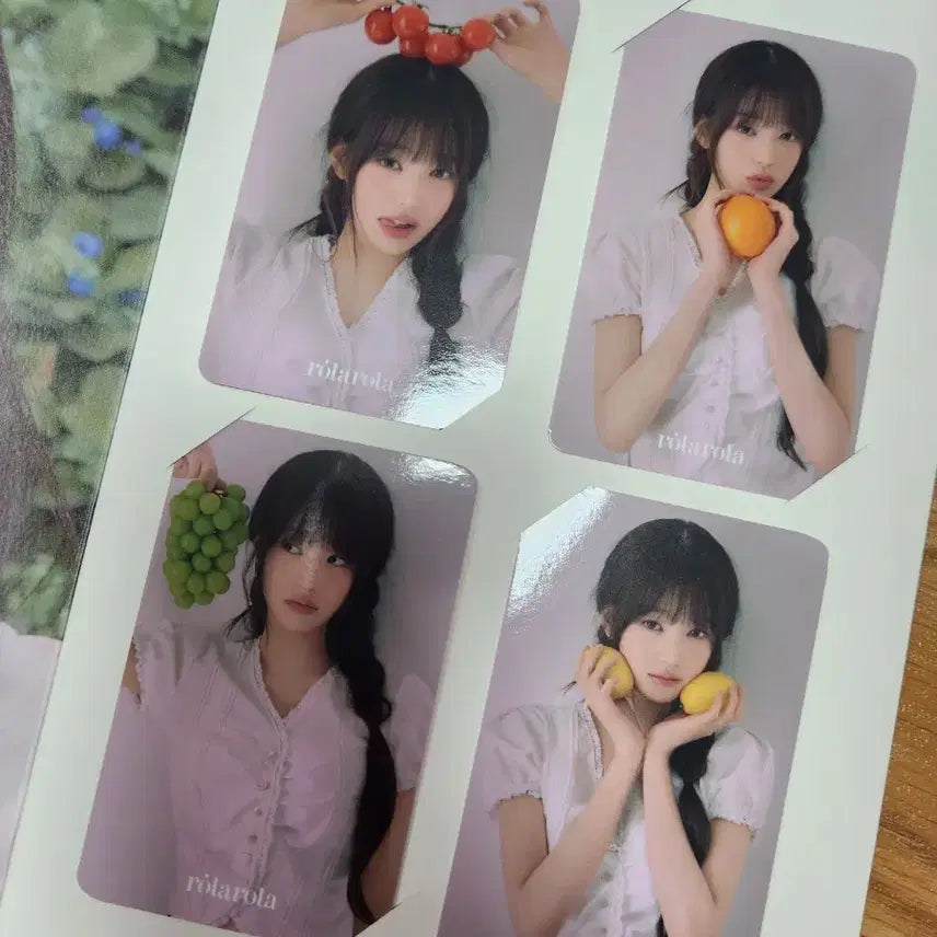 아이브 장원영 로라로라 포카 일괄