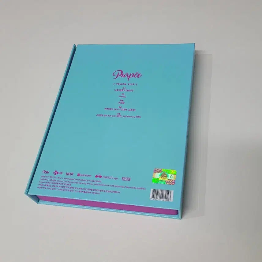 마마무 미니5집 퍼플 앨범(상태최상)+포토카드