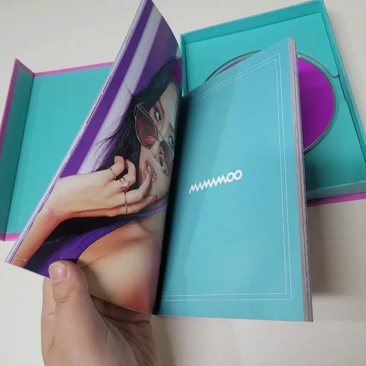 마마무 미니5집 퍼플 앨범(상태최상)+포토카드