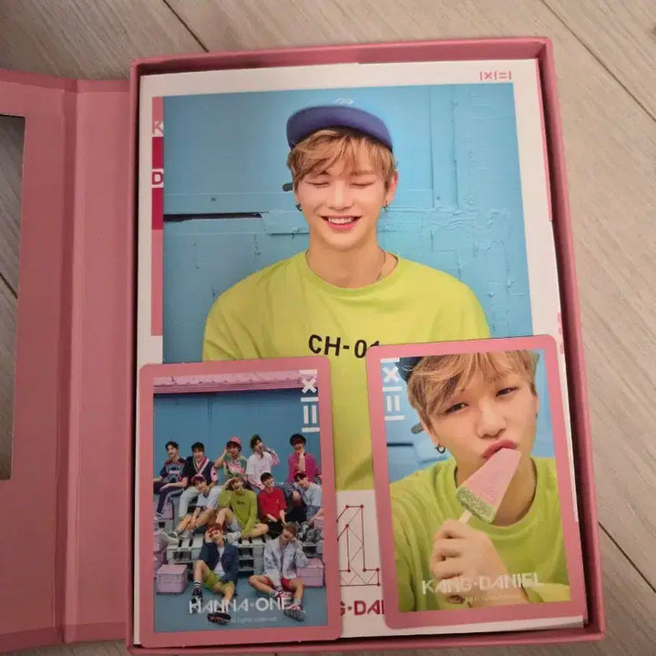 워너원 To Be One 앨범 핑크 Ver