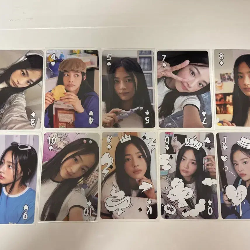 뉴진스 민지 시즌그리팅 포카 포토카드 일괄 njz 엔제이지