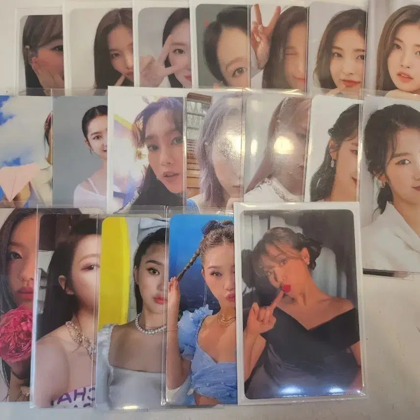 오마이걸 포토카드 세트 19장 덤 많음
