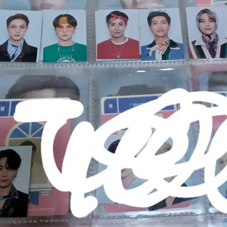 (7장 일괄) 2021 시즌그리팅 증명사진 BTS 방탄소년단