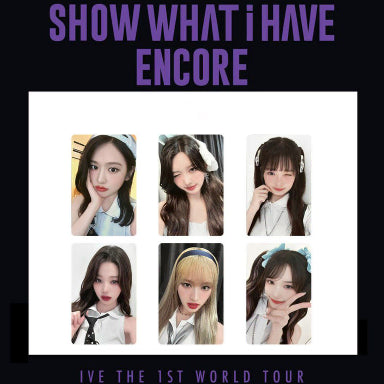 아이브 포카 집합 IVE SHOW WHAT I HAVE포토카드 앨범 굿즈