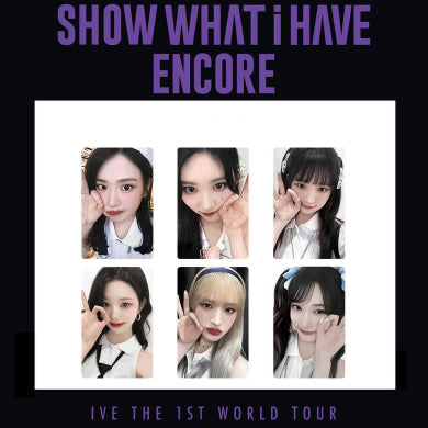 아이브 포카 집합 IVE SHOW WHAT I HAVE포토카드 앨범 굿즈