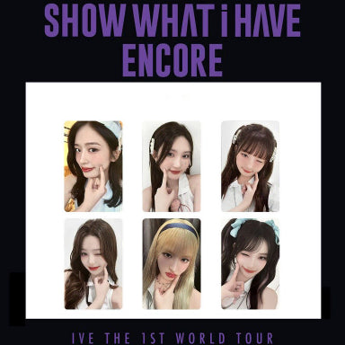 아이브 포카 집합 IVE SHOW WHAT I HAVE포토카드 앨범 굿즈