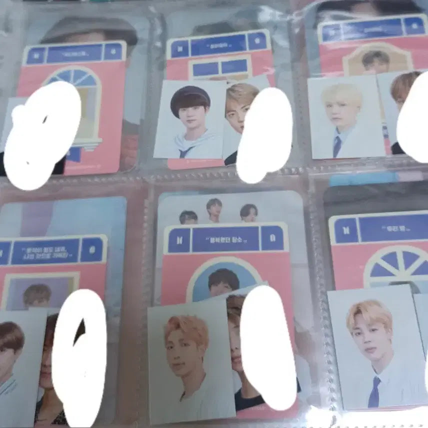 (7장 일괄) 2017 시즌그리팅 증명사진 증사 BTS 방탄소년단