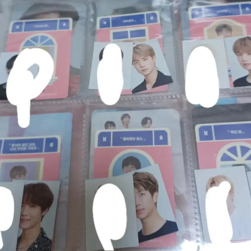 (7장 일괄) 2020 시즌그리팅 증명사진 증사 BTS 방탄소년단