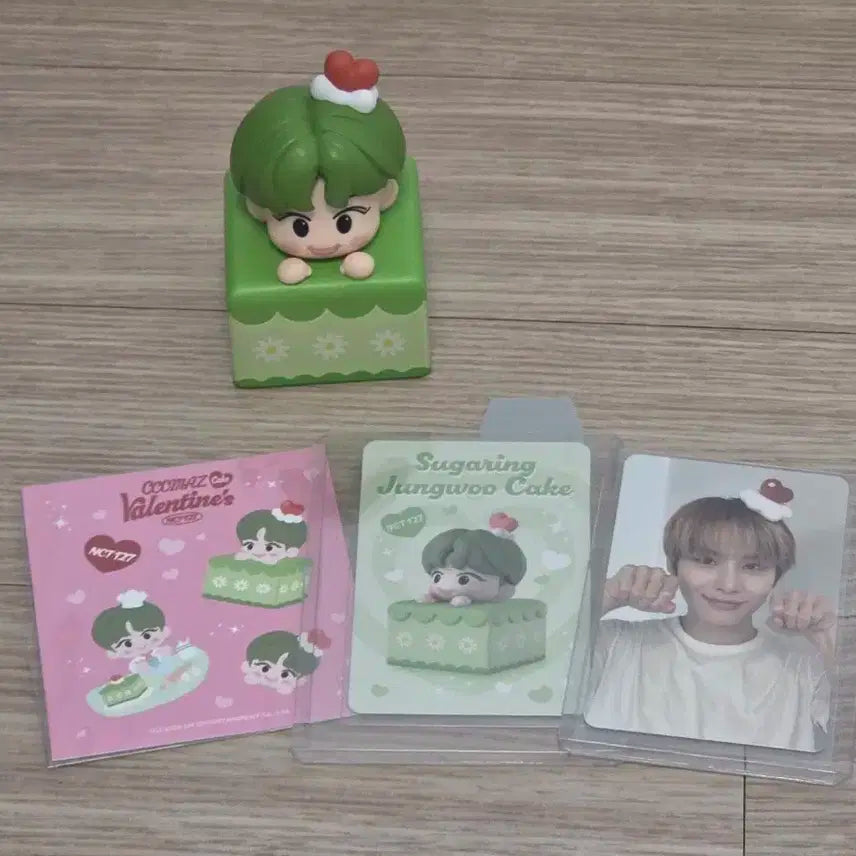 nct 정우 발렌타인 포카 피규어