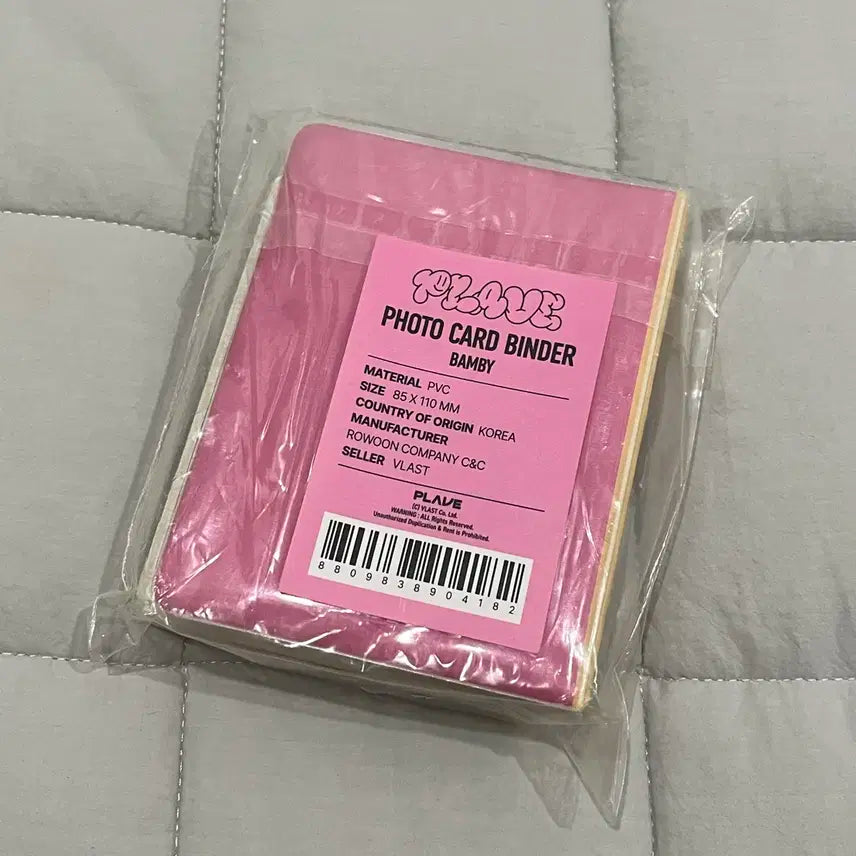플레이브 밤비 미개봉 삼왜 포토카드 바인더 콜렉트북 (포카포함)