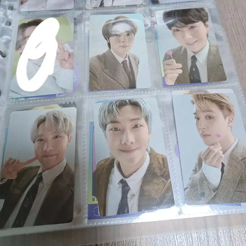 (7장 일괄) 2021 8주년 페스타 포카 포토카드 BTS 방탄소년단