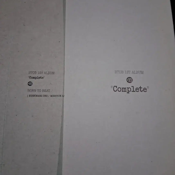 비투비 complete  괜찮아요  개봉앨범