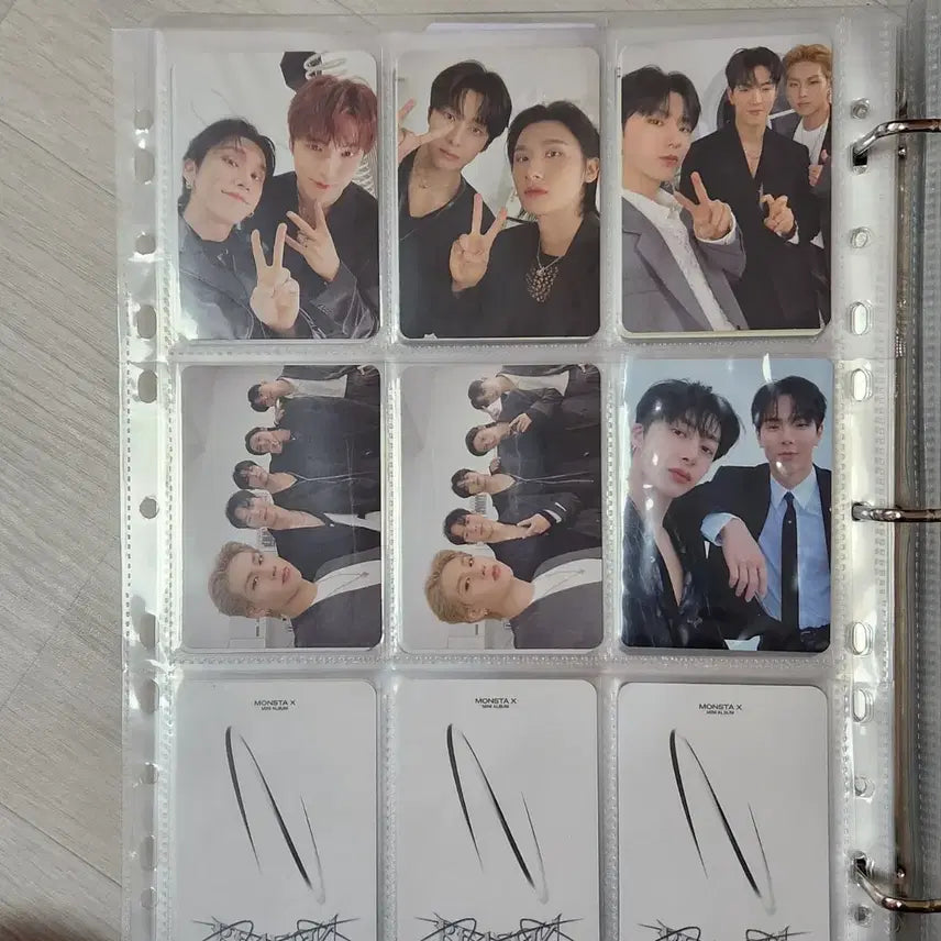 몬스타엑스 몬엑 126장 포토카드 일괄