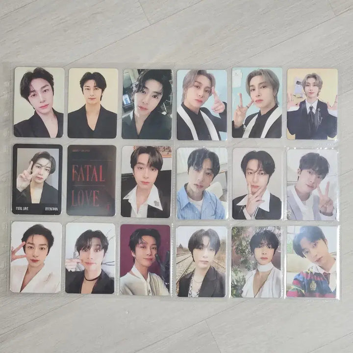 몬스타엑스 몬엑 126장 포토카드 일괄