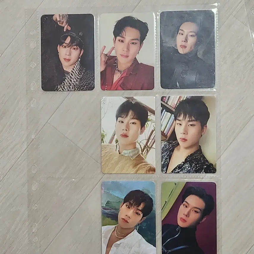 몬스타엑스 몬엑 126장 포토카드 일괄