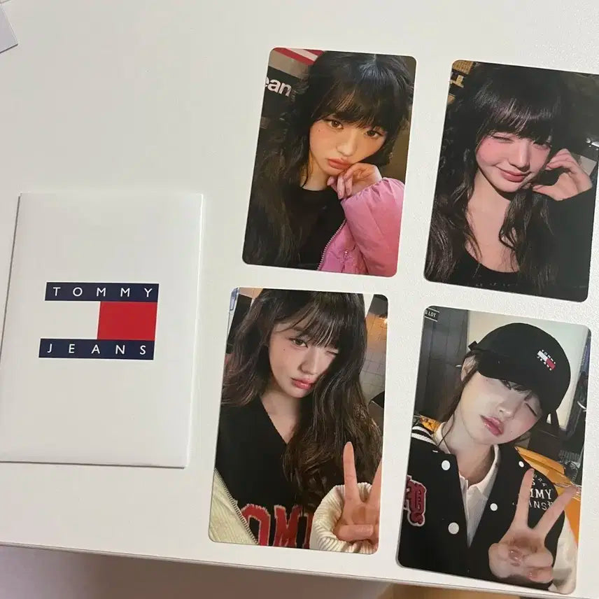 장원영 타미 진스 포카 1세트 4장