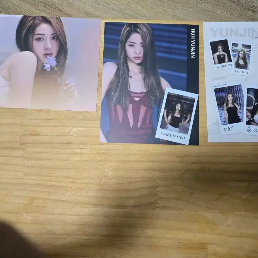 르세라핌 피어레스 md 허윤진 구성품 (싸인 스티커 제외 일괄)