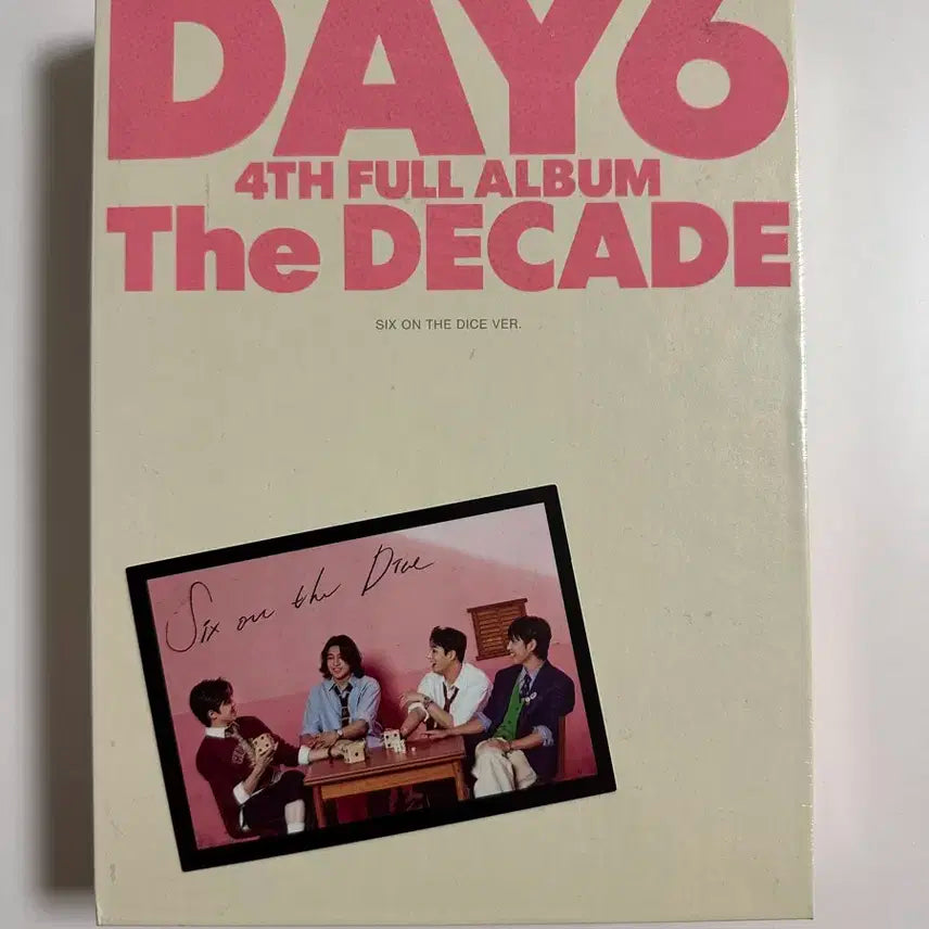 데이식스 The Decade 앨범 식스온더다이스 버전 Day6
