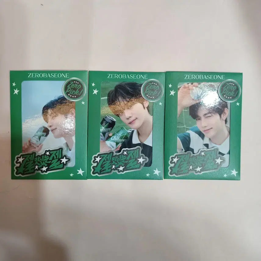 제로베이스원 칠성사이다 포카 A세트 미개봉