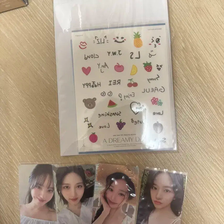 아이브 데이드림 포토북 풀세트(상태최상)