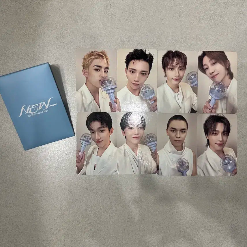 세븐틴 NEW WORLD TOUR 포토카드 세트