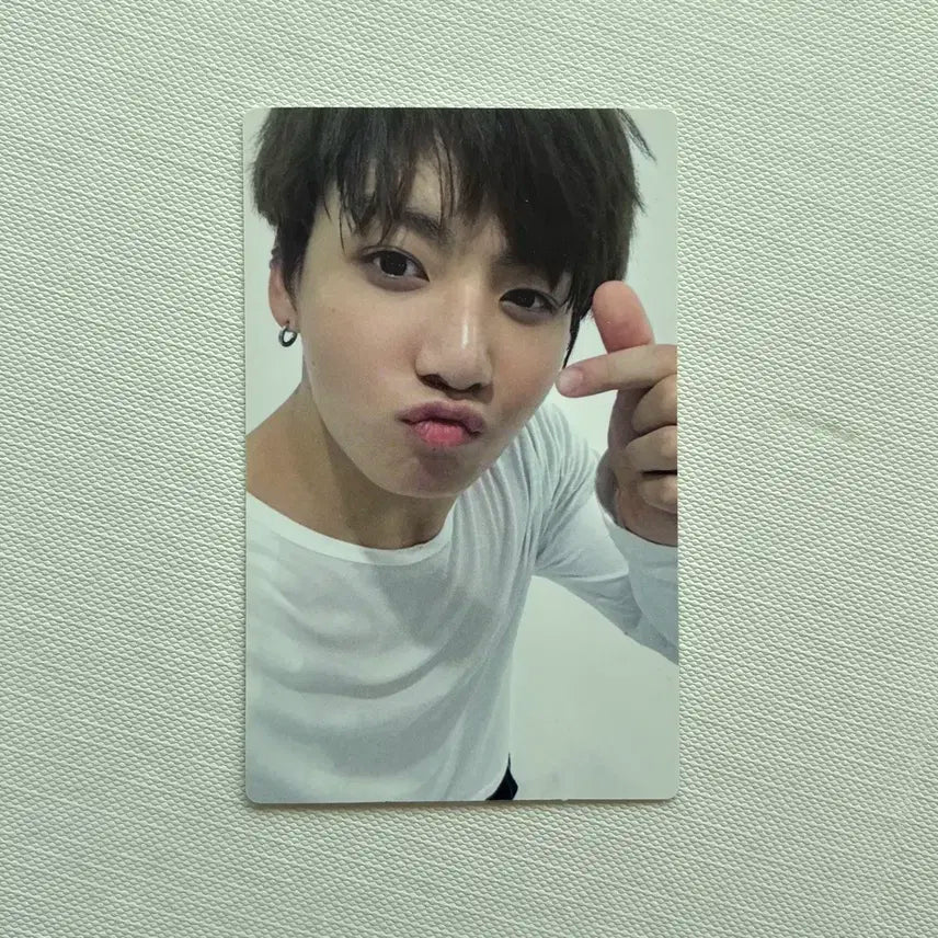 방탄 정국 17 메모리즈 블루레이 블레 포카 2017 희귀