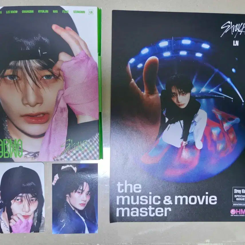 스트레이키즈 아이엔 KARMA 앨범+포카+포스터 세트