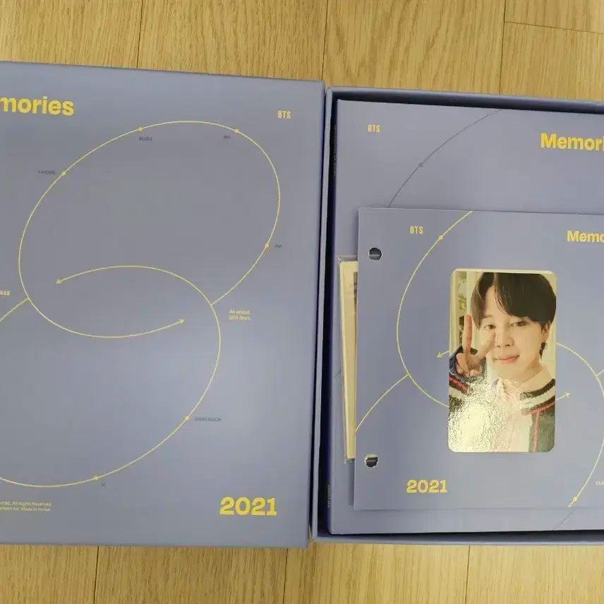 방탄소년단 21메모리즈 블레 지민포카 풀셋