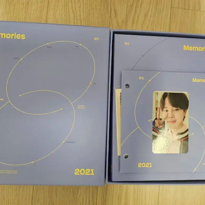 방탄소년단 21메모리즈 블레 지민포카 풀셋